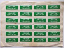 Huzur İslamda Dini Temalı Eski Çıkartma Aksesuarı *1,4 cm* (24 Adet) AKS1400