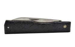 Siyah Plastik Saplı Eski Cep Çakısı AOB1175