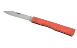 Turuncu Plastik Saplı Eski Cep Çakısı AOB1177