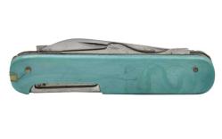 Mavi Sap 6 Fonksiyonlu Eski Cep Çakısı AOB1180