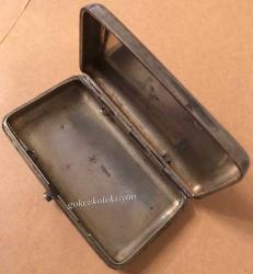 84 Damgalı Rus Savatlı Gümüş Tütün Tabakası AOB121