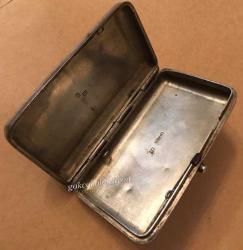 84 Damgalı Rus Savatlı Gümüş Tütün Tabakası AOB121