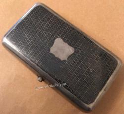 84 Damgalı Rus Savatlı Gümüş Tütün Tabakası AOB121