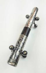 Osmanlı Savatlı Gümüş Sigara Ağızlığı AOB147