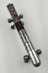 Osmanlı Savatlı Gümüş Sigara Ağızlığı AOB147