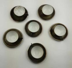 Osmanlı Gümüş Fincan Takımı AOB159