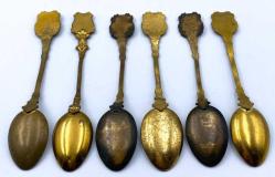 Sovyetler Birliği Dönemi Kaşık Seti (6 Adet) AOB1736