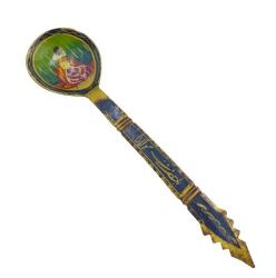 Mevlana Figürlü Eski Ahşap Kaşık AOB1922