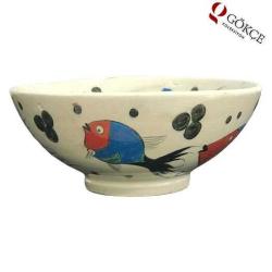 El İşi Nakış Çini Kase AOB451