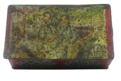 Eski Bakkal - Melek Ciklet Fabrikası Desenli Teneke Ciklet Kutusu AOB854 (N)