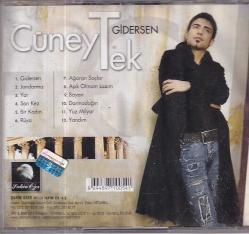 Cüneyt Tek *Gidersen * ( İkinci El ) CD Müzik CD1251