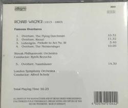 Richard Wagner *Famous Overtures * ( İkinci El ) CD Müzik CD2566