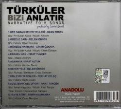 Cankat Günel - Türküler Bizi Anlatır ( Sıfır Ürün ) CD Müzik CD744