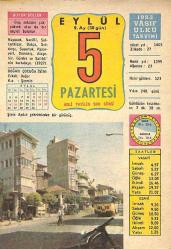 5 Eylül 1983 Takvim Yaprağı - Doğum Günü Hediyesi EFM(N)10025