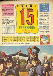15 Eylül 1983 Takvim Yaprağı - Doğum Günü Hediyesi EFM(N)10035