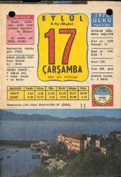 17 Eylül 1975 Takvim Yaprağı - Doğum Günü Hediyesi EFM(N)10413