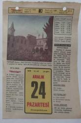 24 Aralık 1979 Takvim Yaprağı - Doğum Günü Hediyesi EFM(N)7434