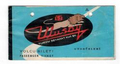 Ulusoy Turizim Seyahat Koll. Şti. Otobüsleri Yolcu Bileti EFM1252