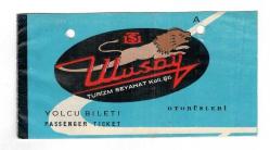 Ulusoy Turizim Seyahat Koll. Şti. Otobüsleri Yolcu Bileti EFM1254