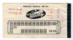 Ulusoy Turizim Seyahat Koll. Şti. Otobüsleri Yolcu Bileti EFM1254