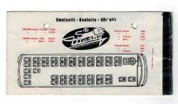 Ulusoy Turizim Seyahat Koll. Şti. Otobüsleri Yolcu Bileti EFM1256