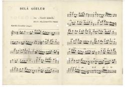 Kurdili Hicazkar Şarkı - Bela Gözler Nota Kitapçığı EFM1964