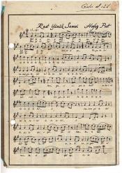 Rast Yünük Semai - Hafız Post Nota Kitapçığı ( Dergiden Kesme) EFM1968