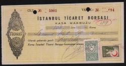 İstanbul Ticaret Borsası 1963 Yılı Kasa Makbuzu EFM446