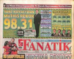 Fanatik Gazetesi 23 Nisan 2013 - Samet Aybaba Fanatike Konuştu - GZ100235