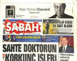 Efemera - Sabah Gazetesi 10 Mayıs 2013 - 2. Abdülhamitin Torunu Osmanoğlu Vahdettinin Mezarı İstanbula Getirilsin GZ100606 - kitantik - kitaLog