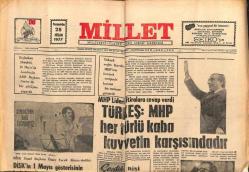 Millet Gazetesi 28 Nisan 1977 - Ömer Faruk Akıncı Dedi ki GZ103624