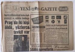 Yeni Gazete 22 Ağustos 1969 - Onuncu Halk Oyunları Bayramı İlgi Gördü GZ11540
