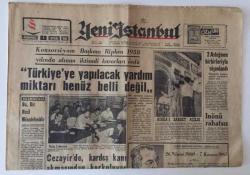 Yeni İstanbul Gazetesi 1 Eylül 1962 - Topkapı Sarayındaki Hırka-i Saadet Dairesi Açıldı GZ11817