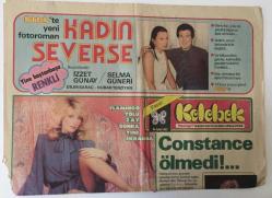 Hürriyet Gazetesi Kelebek Eki 26 Eylül 1982 - Bir Yeniden Doğuşun Öyküsü GZ13574