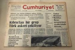 Cumhuriyet Gazetesi 4 Eylül 1975 GZ1618