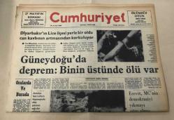Cumhuriyet Gazetesi 7 Eylül 1975 GZ1621