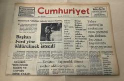 Cumhuriyet Gazetesi 24 Eylül 1975 GZ1638