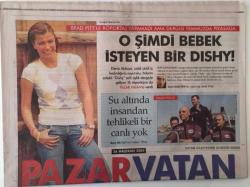 Efemera - Vatan Gazetesi Pazar Eki 26 Haziran 2005 - Deniz Akkaya İle Röportaj GZ18152 - kitantik - kitaLog