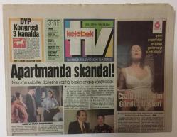 Hürriyet Gazetesi Kelebek TV Eki 13 Haziran 1993 - 7Den 77ye Dünya Turuna Devam Ediyor GZ20003