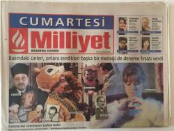 Milliyet Gazetesi Cumartesi Eki 2 Aralık 2000 - Basındaki Ünleri , Onlara Sevdikleri Başka Bir Mesleği de Deneme Fırsatı Verdi Hıncal Uluç, Duygu Asena GZ20586
