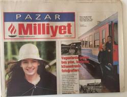 Milliyet Cumartesi Gazetesi 8 Şubat 2004 - Nilin Radyo Günleri Nil Karaibrahimgil Yeni Albümü Nil Fm Çıktı GZ20610