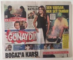 Sabah Gazetesi Günaydın Eki 4 Mayıs 2015 - Sibel Can Yeni Albümünde Müslüm Gürsesin Hangimiz Sevmedik Şarkısını Söyledi , Nostalji Kraliçesi , Muazzez Ersoy Pop Şarkılarla Şaşırttı GZ20897