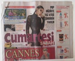Sabah Gazetesi Cumartesi Eki 16 Mayıs 2015 - Pop Müzikte Yaz Ateşi Şimdiden Yakıldı Gülşen Bangır Bangırla İlk Sırayı Aldı GZ20901