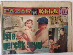 Hürriyet Gazetesi Kelebek Eki 21 Ağustos 1983 - Kenan Evrenin Çocuklara Duyduğu Gerçek Sevgi GZ22066