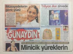 Sabah Gazetesi Günaydın Eki 18 Aralık 2003 - Tamer Karadağlı Amerikan Filmi İçin Teklif Aldı GZ23634