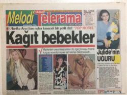Sabah Gazetesi Melodi Eki 17 Aralık 1993 - Kağıt Bebekler, Emrah Popa Kucak açtı, Jülidenin Uğuru GZ24685