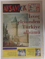 Akşam Gazetesi Kitap Eki - 7 Kasım 2003 - İsveç Elçisinden Türkiye Albümü GZ25448