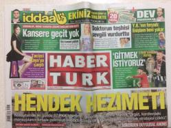 Haber Türk Gazetesi 27 Mayıs 2016 - Hendek Hezimeti,10 Ayda Teröre Büyük Darbe Vuruldu GZ27643
