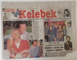 Hürriyet Gazetesi Kelebek Eki 1 Ocak 1997 - Şarkıcı Julıo Iglesıasın İtirafı Hayatım Bir Tango GZ31359