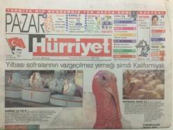 Hürriyet Gazetesi Pazar Eki 22 Aralık 1996 - Beyaz Kendisine Biraz Orta Yolcu Biraz Düzen Adamı Diyor GZ35055